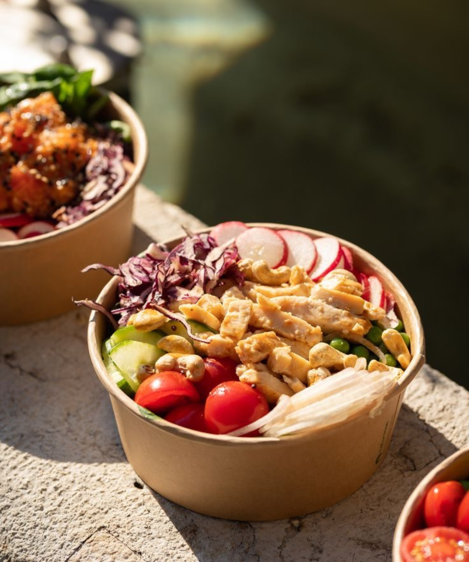 Kartonska posuda za salatu