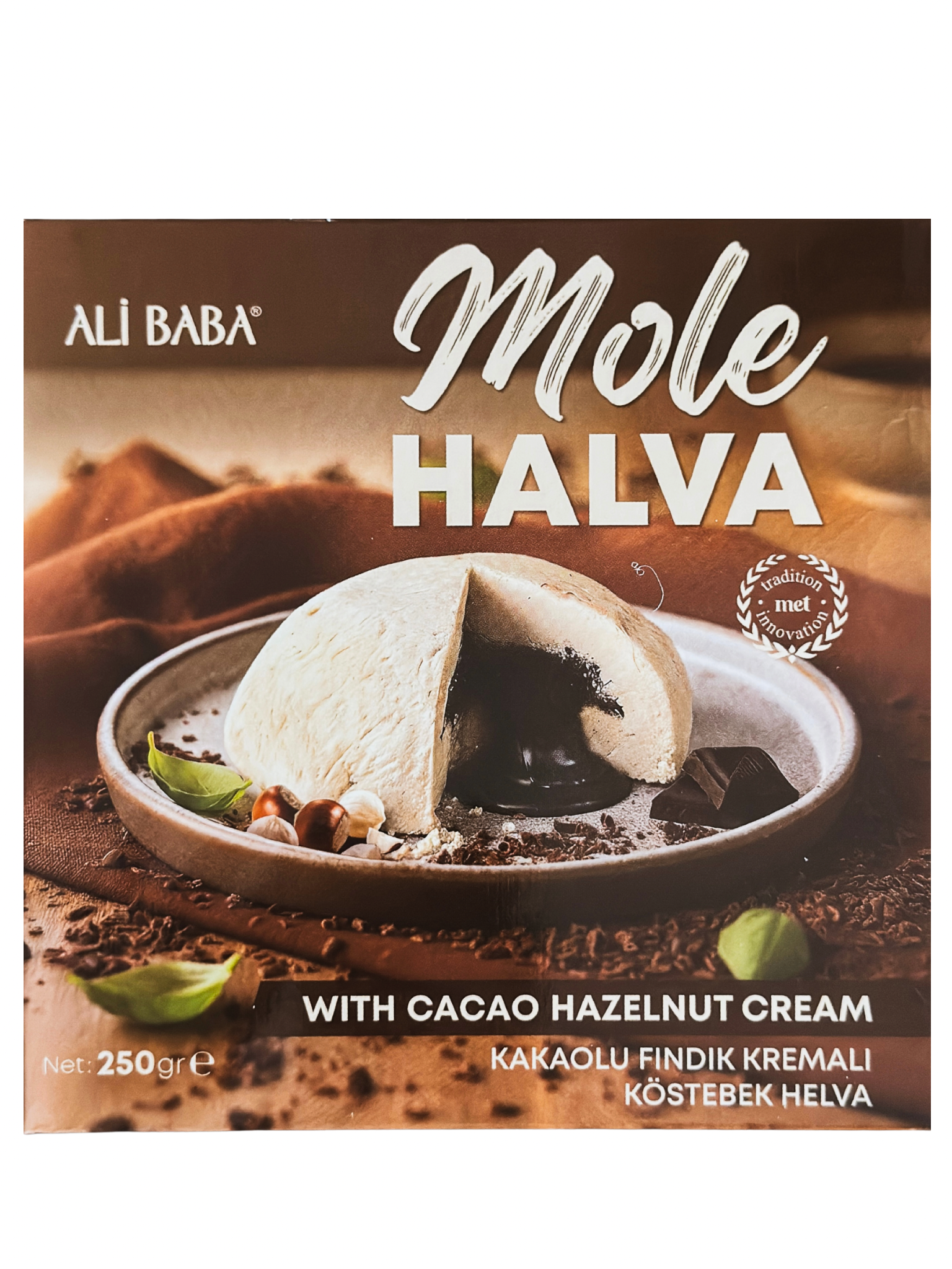 Mole punjena halva