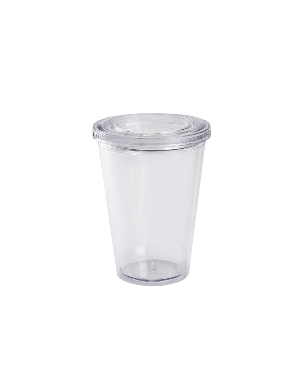 Plastična čaša sa ravnim poklopcem - ORASAR