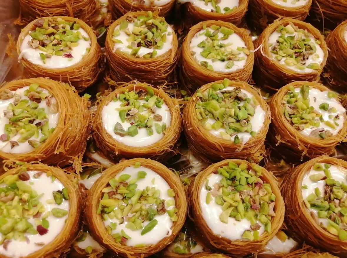 Kadaif baklava gnijezdo